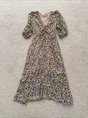 Nicholas Danielle Midi Floral Dress Whistledown